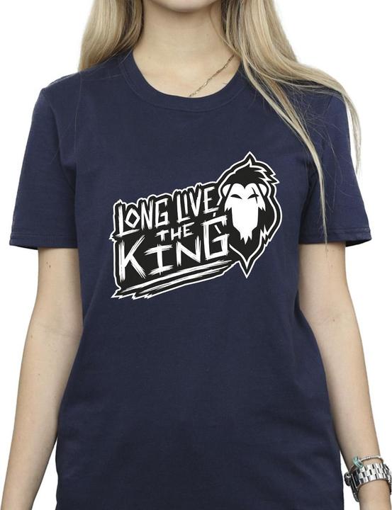 Actual product image Disney Womens/Ladies The Lion King The King Cotton Boyfriend T-Shirt (M)