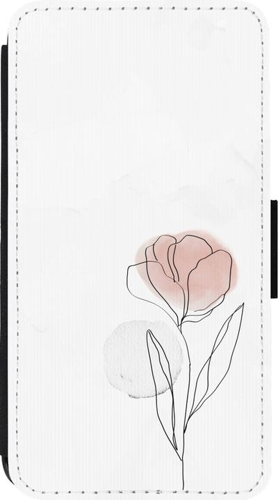 Image du produit PhoneLook Coque Wallet noir Spring 23 minimalist flower (Apple iPhone 13 mini)