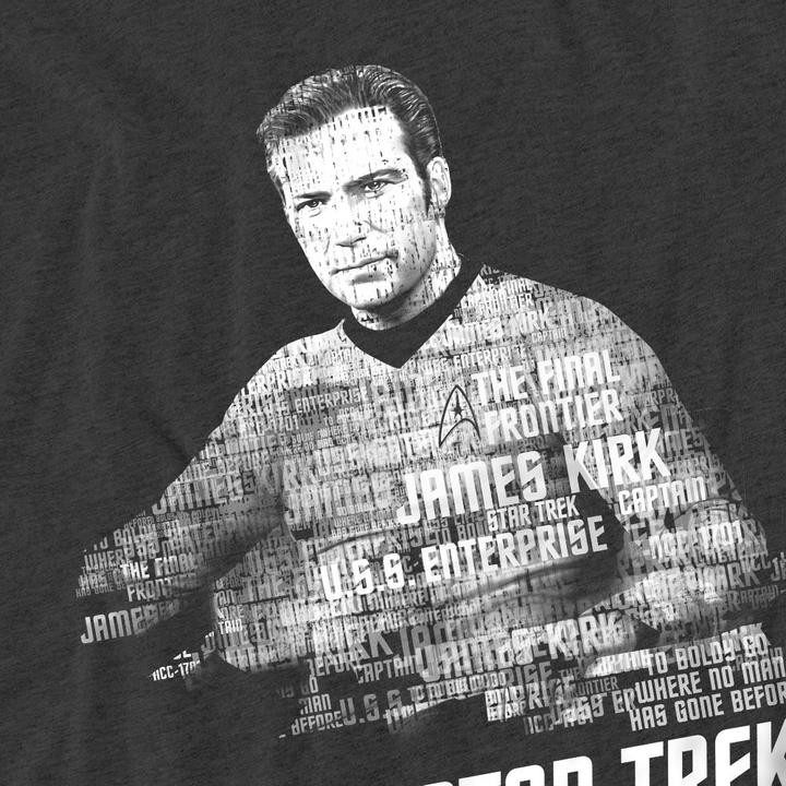 Immagine prodotto Words Maglietta Capitano Kirk Adulto Unisex (S)