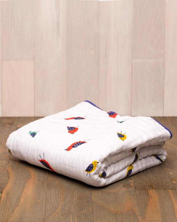 Produktbild little unicorn Cotton Muslin Quilt (120 x 120 cm)