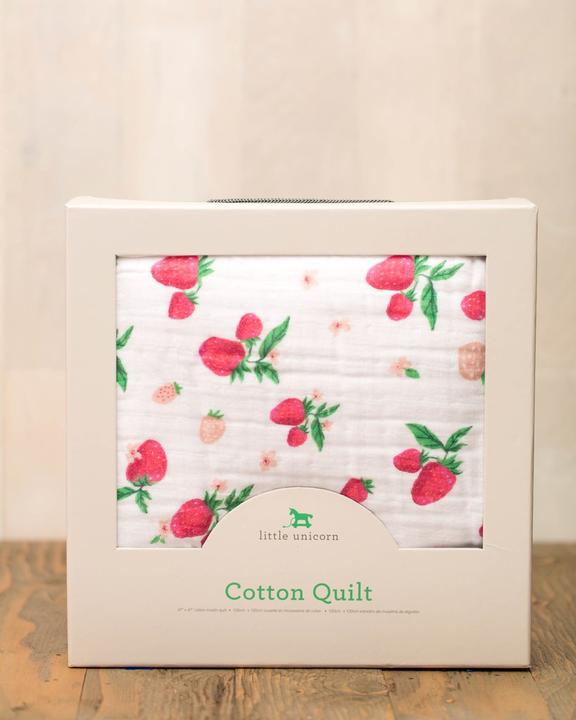 Produktbild little unicorn Cotton Muslin Quilt (120 x 120 cm)