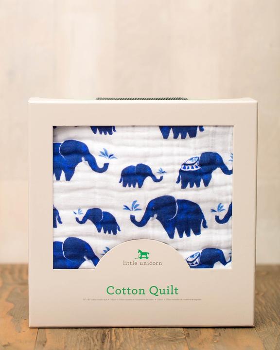 Produktbild little unicorn Cotton Muslin Quilt (120 x 120 cm)