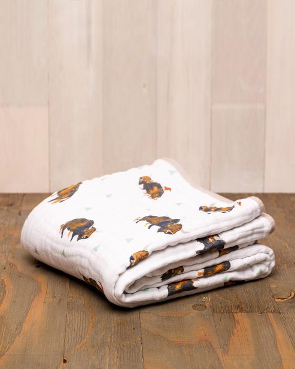 Produktbild little unicorn Cotton Muslin Quilt (120 x 120 cm)