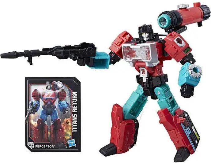Immagine prodotto Hasbro Transformers Generazioni Titans Return Convex e Perceptor, figure d'azione deluxe