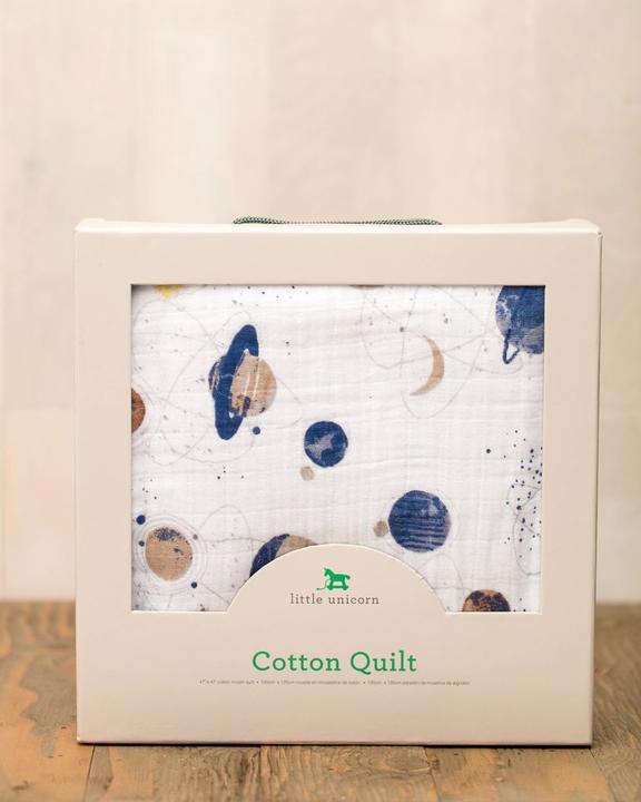 Produktbild little unicorn Cotton Muslin Quilt (120 x 120 cm)
