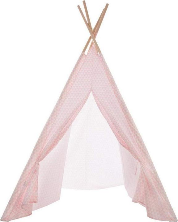 Atmosphera Tipi déco h.160 cm rose, rose
