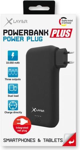 Produktbild Xlayer Powerbank PlusLine Power Plug (10050 mAh, 37.19 Wh)