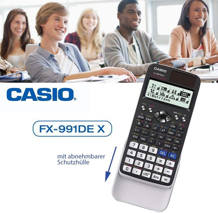 Immagine prodotto Casio Fx-991de X (Batterie, Celle solari)