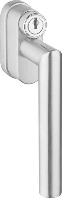 Glutz Poignée de fenêtre 5071/5617 A verrouillable Ø20mm 130x92,4mm (Poignée de porte)