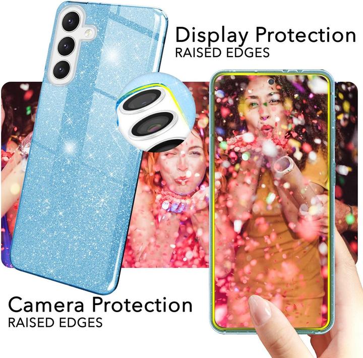Produktbild Nalia Glitzer Hybrid Hülle (Samsung Galaxy S24)