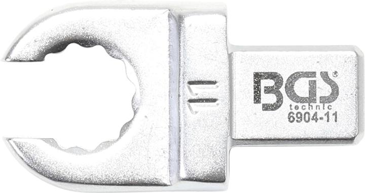 Actual product image BGS Push Fit Ring Spanner open Type 11 mm Square Size 9 x 12 mm (11 mm)