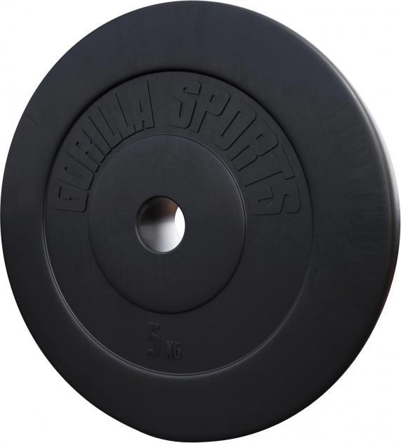 Image du produit Gorilla Sports Plaques de poids (1 x 5 kg)
