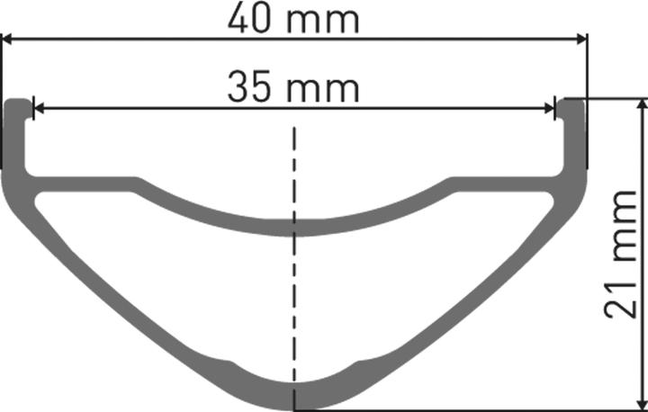 Immagine prodotto DT Swiss HX 1700 Spline (Ruota posteriore, 27.5")