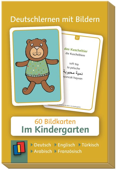 Produktbild Deutschlernen mit Bildern. Im Kindergarten (Deutsch, Französisch, Englisch, Redaktionsteam Verlag An Der Ruhr, 2016)