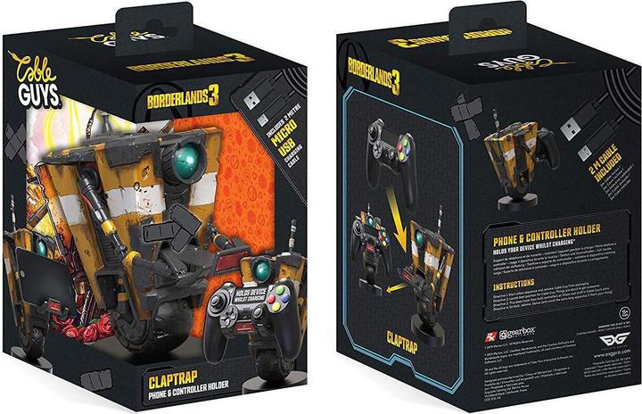 Produktbild Exquisite Gaming Clap Trap Cable Guy (Xbox One S, PS4, PC, Mac, PS5, Xbox Series X, Xbox 360, Switch)