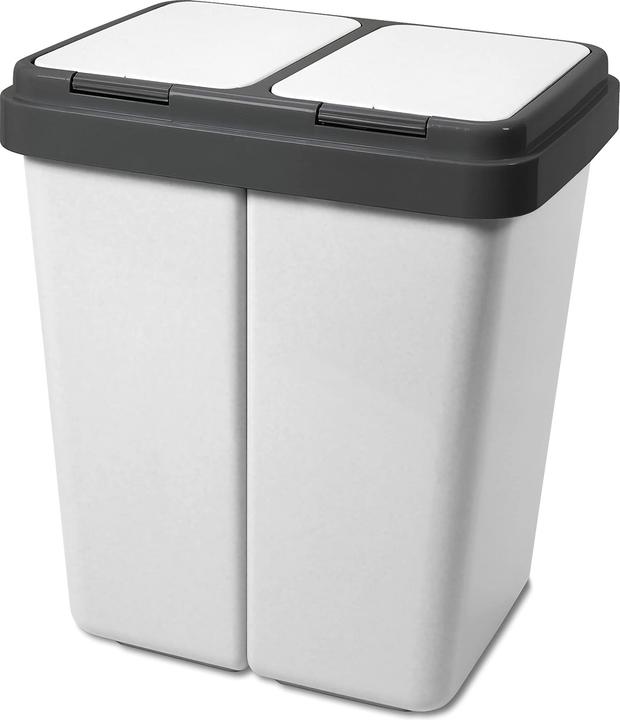 Actual product image Alpfa Duo Bin White (2x 25L) (30 l)
