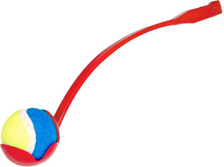Actual product image Intirilife Dog Ball Slinger Ball Throwing Stick (Ball toy dog)