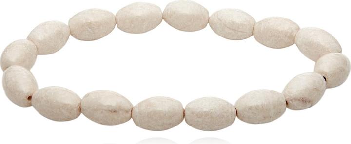 Produktbild Leyda Riverstone (Flussquarz) Armband (18 cm, Farbstein)