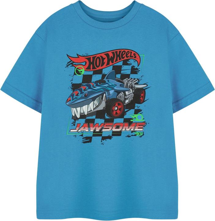Actual product image Hot Wheels Boys Jawsome T-Shirt (104)