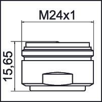 Actual product image Neoperl Mikado M24