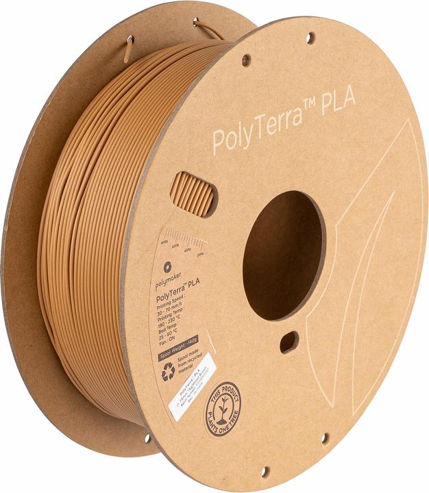 Produktbild Polymaker Filament (PLA, 1.75 mm, 1000 g, Braun)