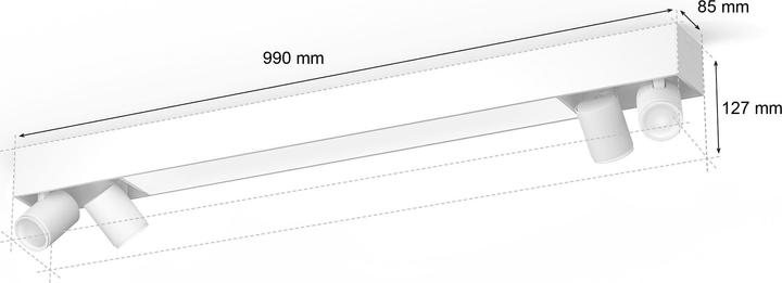 Actual product image Philips Centris (3800 lm, GU10)