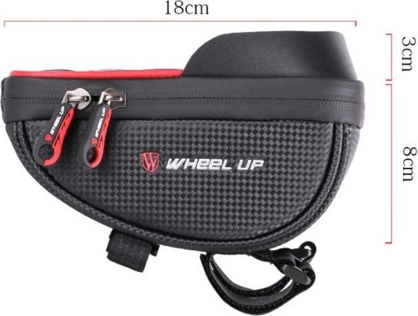 Actual product image Wheel Up Bike mount for cell phones up to 6 inch