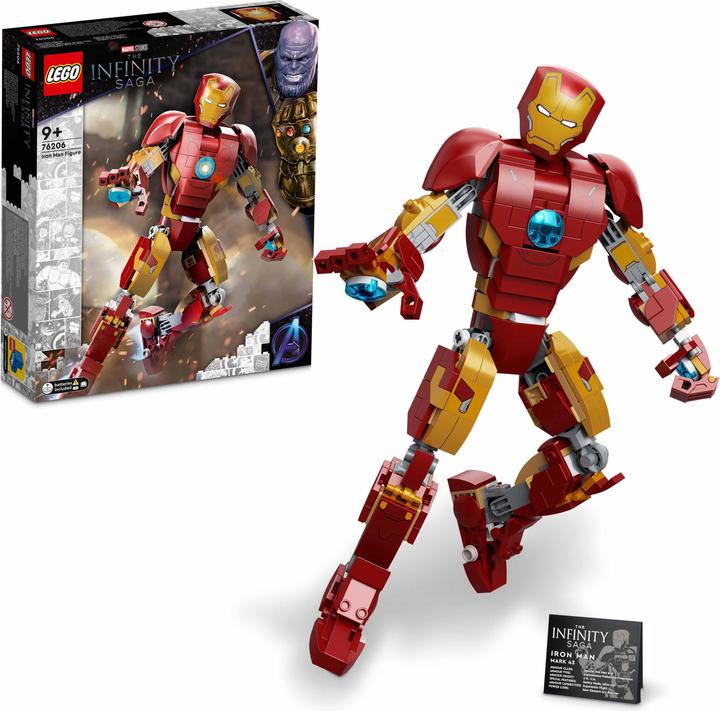 Produktbild LEGO Iron Man Figur (76206, LEGO Marvel)