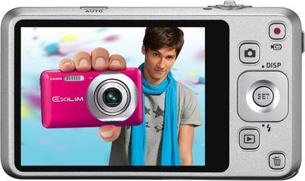 Produktbild Casio Exilim EX-Z800, 14MP, 4x WW-Zoom, HD-Movies, Silber