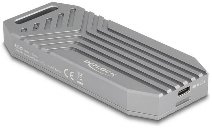 Delock M.2 NVMe SSD Gehäuse USB 40 Gbps - werkzeugfrei (M.2 2280)