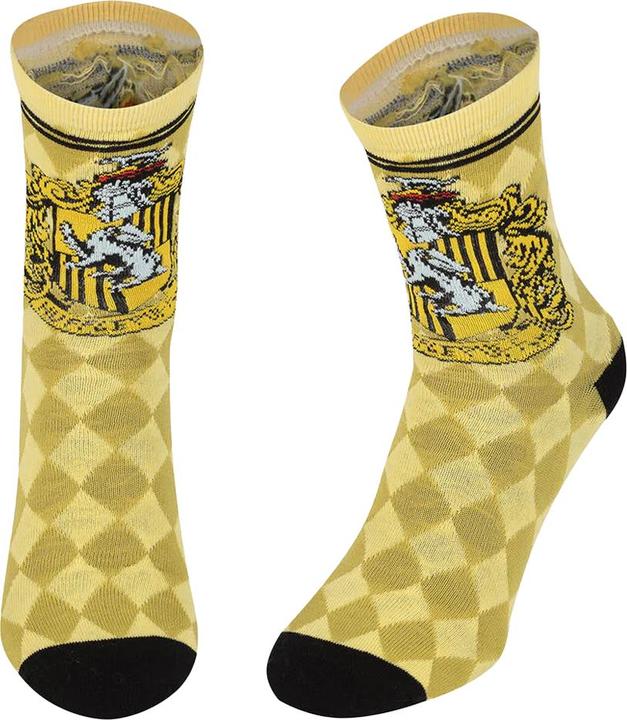 Actual product image Unisex Adult Hufflepuff Socks (L/XL)