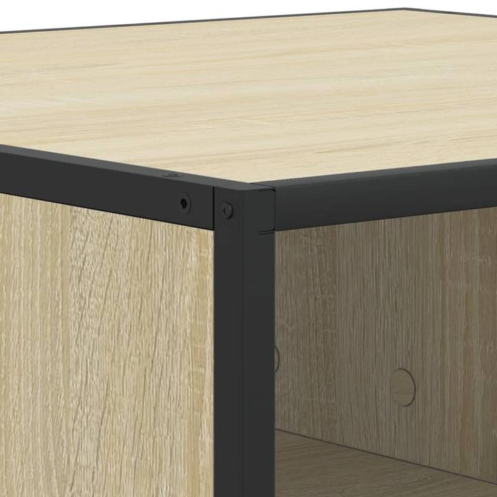 Produktbild VidaXL Couchtisch Beistelltisch Kaffeetisch Sofatisch Teetisch Sonoma-Eiche (100 x 100 x 30 cm)