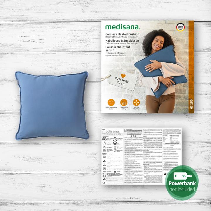 Immagine prodotto Medisana HC 150 Linea cuscini interni blu (40 x 40 cm)