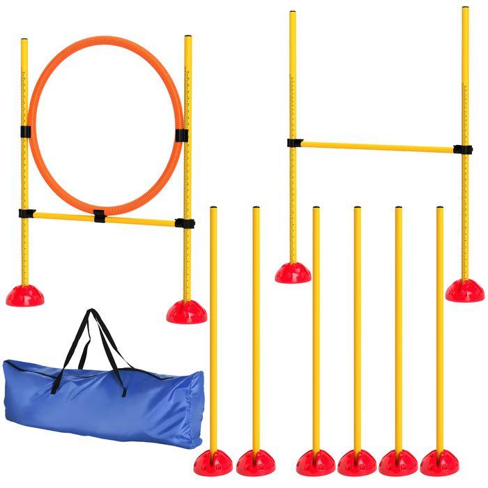 Produktbild Swisshandel24 Agility Set Hunde 3-teiliges befüllbar Agility-Ausrüstung für Hundetraining (Agility)