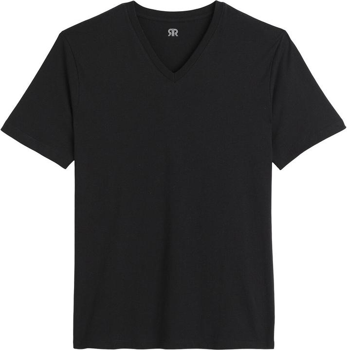 Image du produit La Redoute Collections T-shirt avec col en V (3XL)