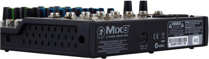 Image du produit Mackie Mix8 (Studio et mixeur live)