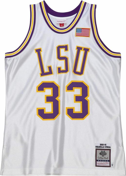 Immagine prodotto Mitchell & Ness Maglia Shaquille O'Neal LSU 1990-91 Authentic Swingman - M (M)