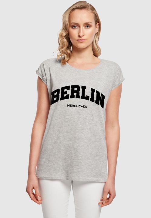 Immagine prodotto Merchcode Maglietta da donna Berlin Wording - 112975 (XXL)