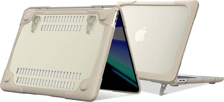 Produktbild Avizar Apple Macbook Pro 16 2019 Rundum Schutzhülle, Soft Shell – Beige (Apple)