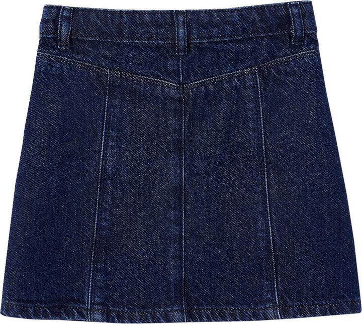 Vertbaudet Mädchen Jeansrock mit Knöpfen