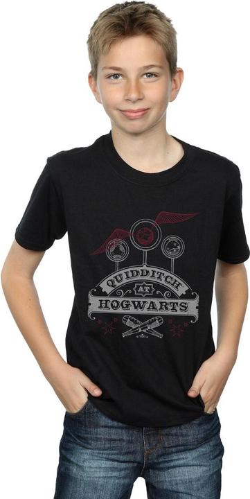 Actual product image Boys Quidditch At Hogwarts T-Shirt (140, 146)