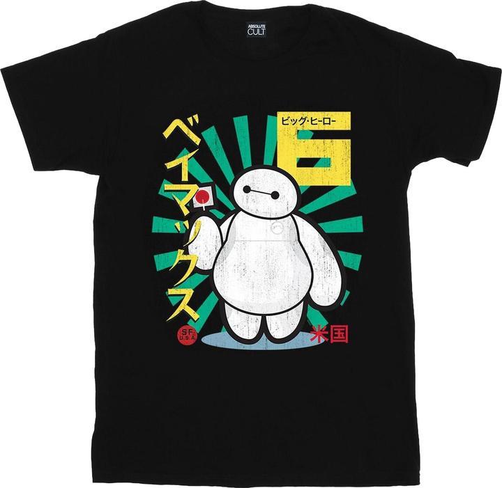 Immagine prodotto Disney Big Hero 6 Baymax Lollypop Maglietta Ragazze (140, 146)