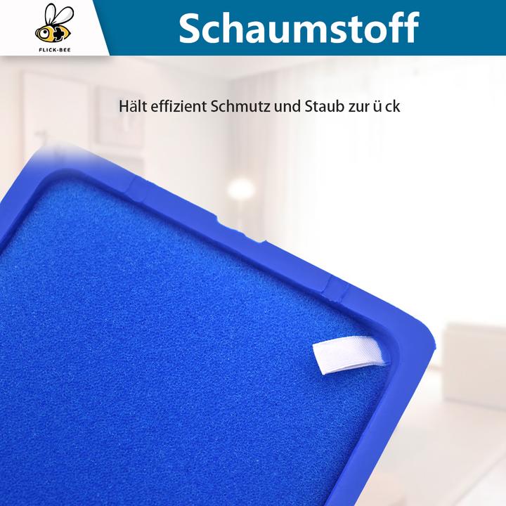 Produktbild Flickbee Filterset für Philips Staubsauger ersetzt FC8003/01 (CP0617 & CP0618)