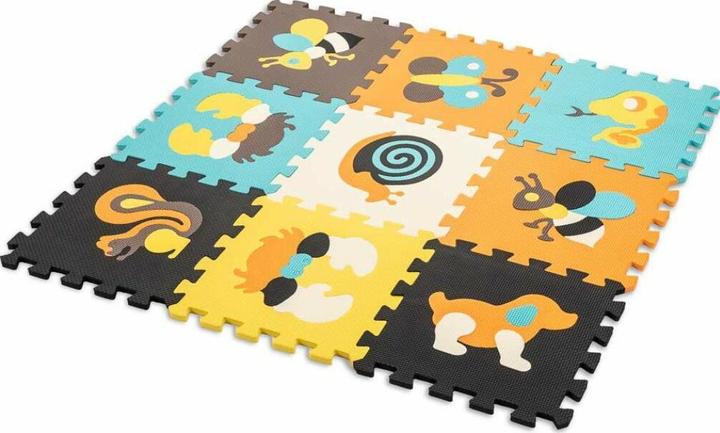 Produktbild Ikonka Schaumstoff-Puzzlematte für Kinder 9 el. bunt 85cm x 85cm x 1cm (9 Teile)
