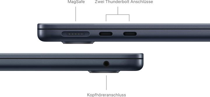 Actual product image Apple MacBook Air - 2024 (13", M3, 24 GB, 512 GB, CH)