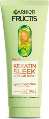 Produktbild Garnier Fructis Keratin Sleek Conditioner odżywka do włosów 200ml (200 ml)