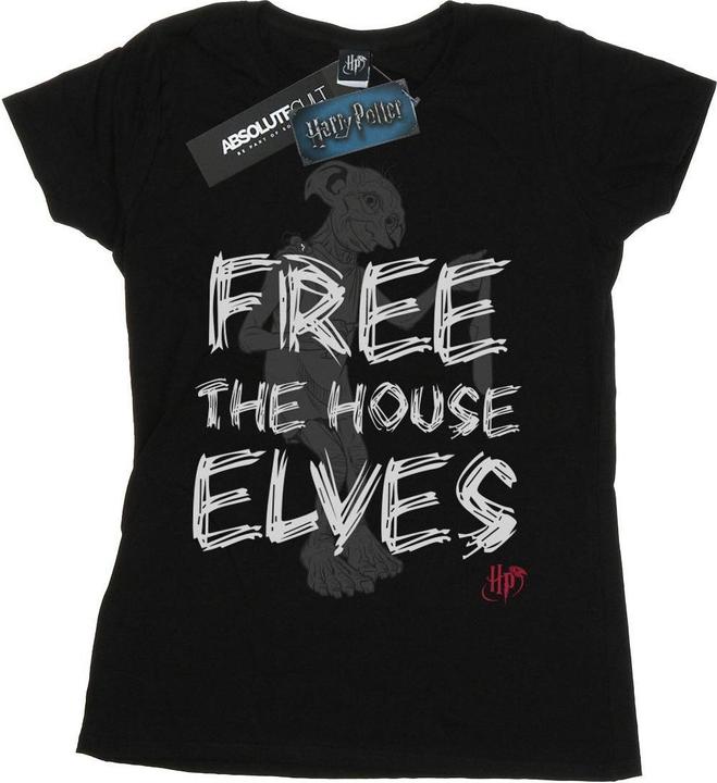 Image du produit - T-shirt DOBBY FREE THE HOUSE ELVES - Femme (L)