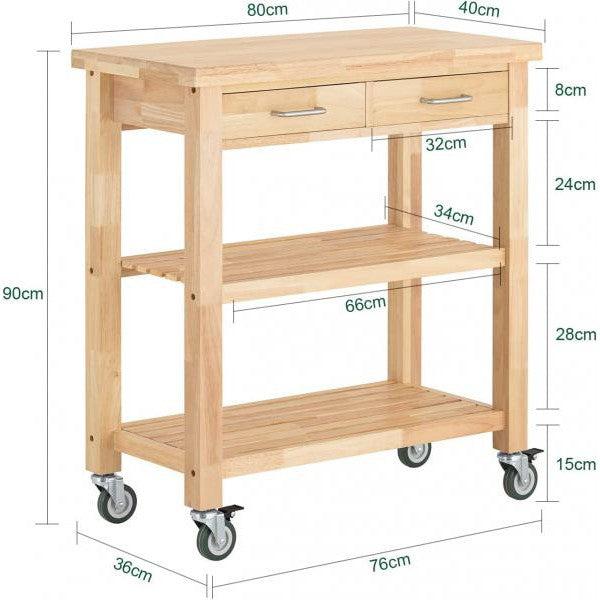 Actual product image SoBuy Kitchen trolley