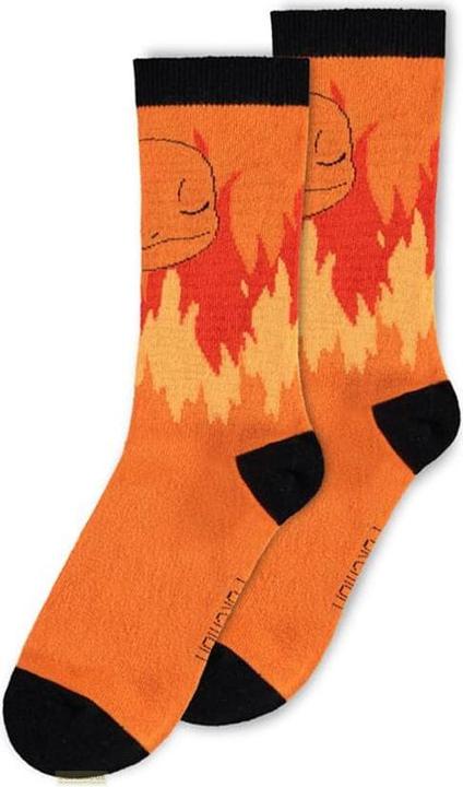 Produktbild Difuzed Pokémon Socken 3er-Pack Pikachu, Charmander, Gengar 43-46 (3er Pack, 43 - 46)