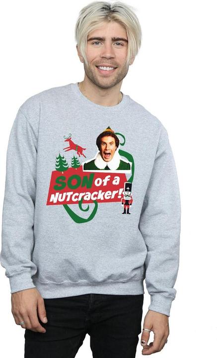 Immagine prodotto Elf Son Of A Nutcracker Felpa Uomo (M)